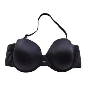 NEW Maidenform Self Expressions I-Fit Women 34D Bra Black Stay There Power Band